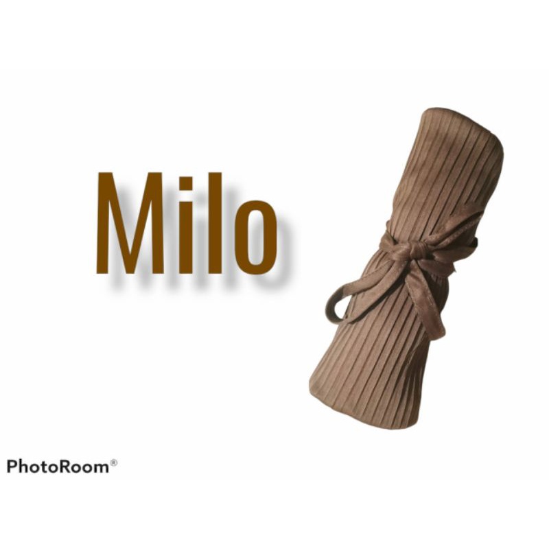 Bergo Maryam Full Plisket Lidi Bahan Hyget Premium-Milo