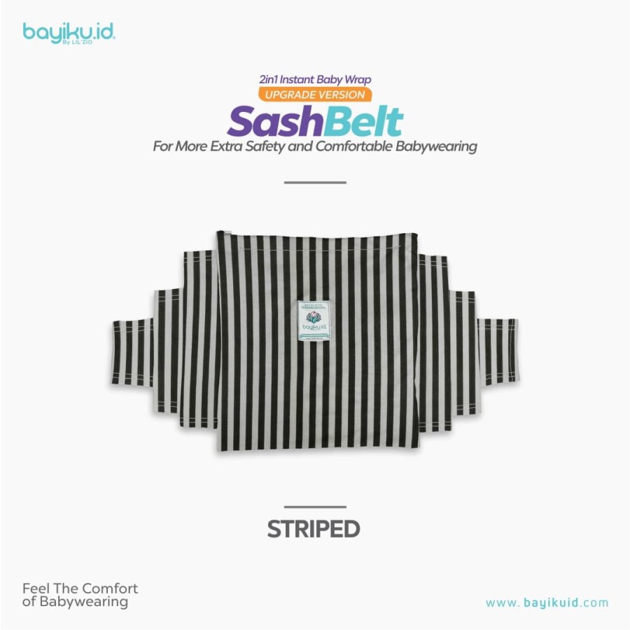 Sashbelt untuk Upgrade Baby Wrap 2 in 1 Bayiku - Sabuk Gendongan Bayi