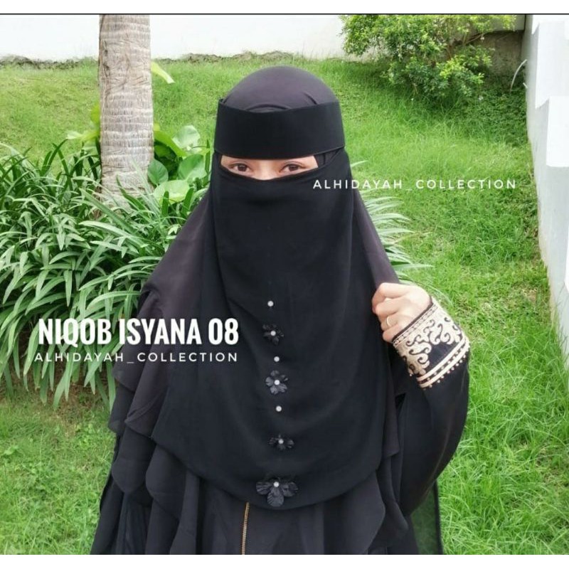 Niqab Bandana Alya Cadar Niqob Viral Termurah By Habbabah