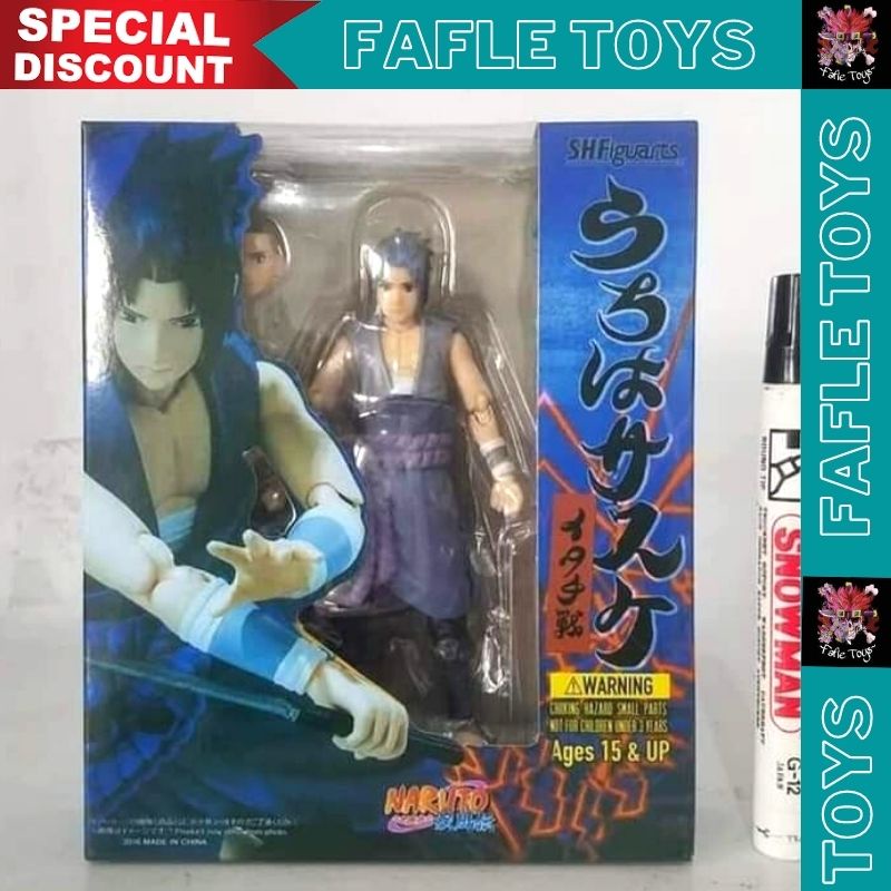 Action Figure Sasuke / Naruto Action Figure / Anime Naruto / SHF sasuke New MIB / Figure Sasuke / SH