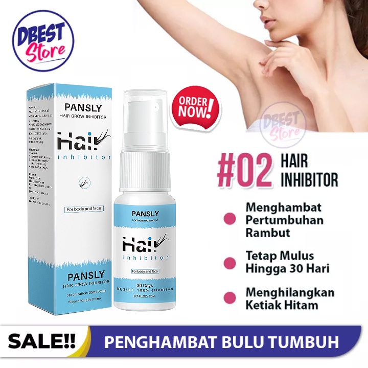 Penghambat bulu Tumbuh PANSLY Hair Removal SPRAY PANSLY Growth Hair Inhibitor