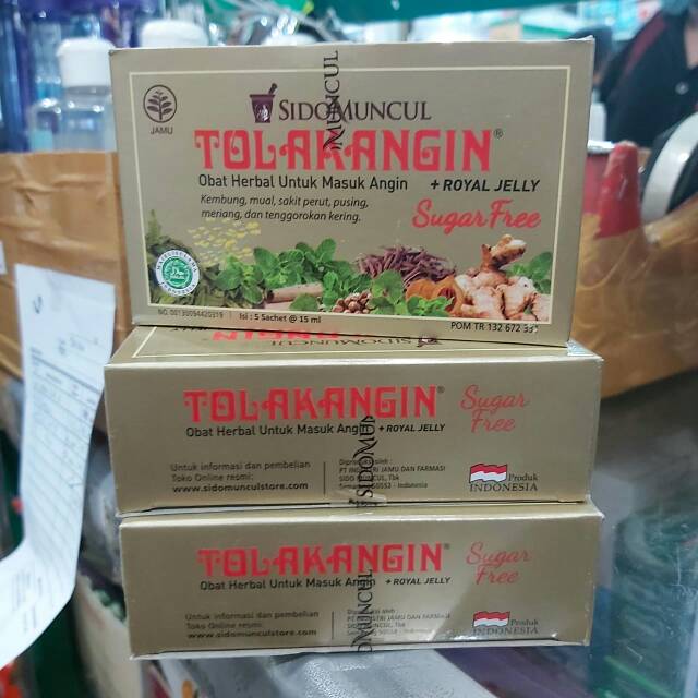 Tolak angin sugar free