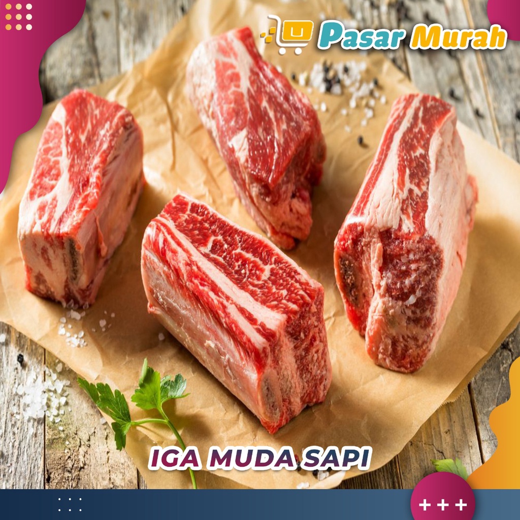 

Tulang Iga Muda Sop Sapi 500 Gram