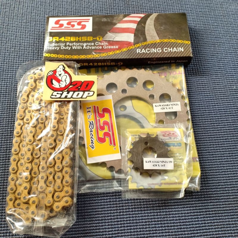 gear gir set sss 428 ninja r rr