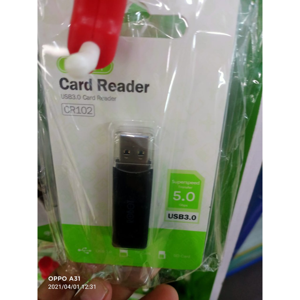 card reader 2slot SD dan micrco SD usb versi 3.0 hig speed