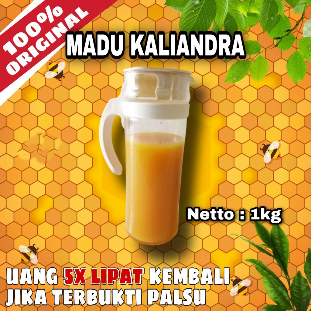 

Madu asli nektar kaliandra, raw honey netto 1kg