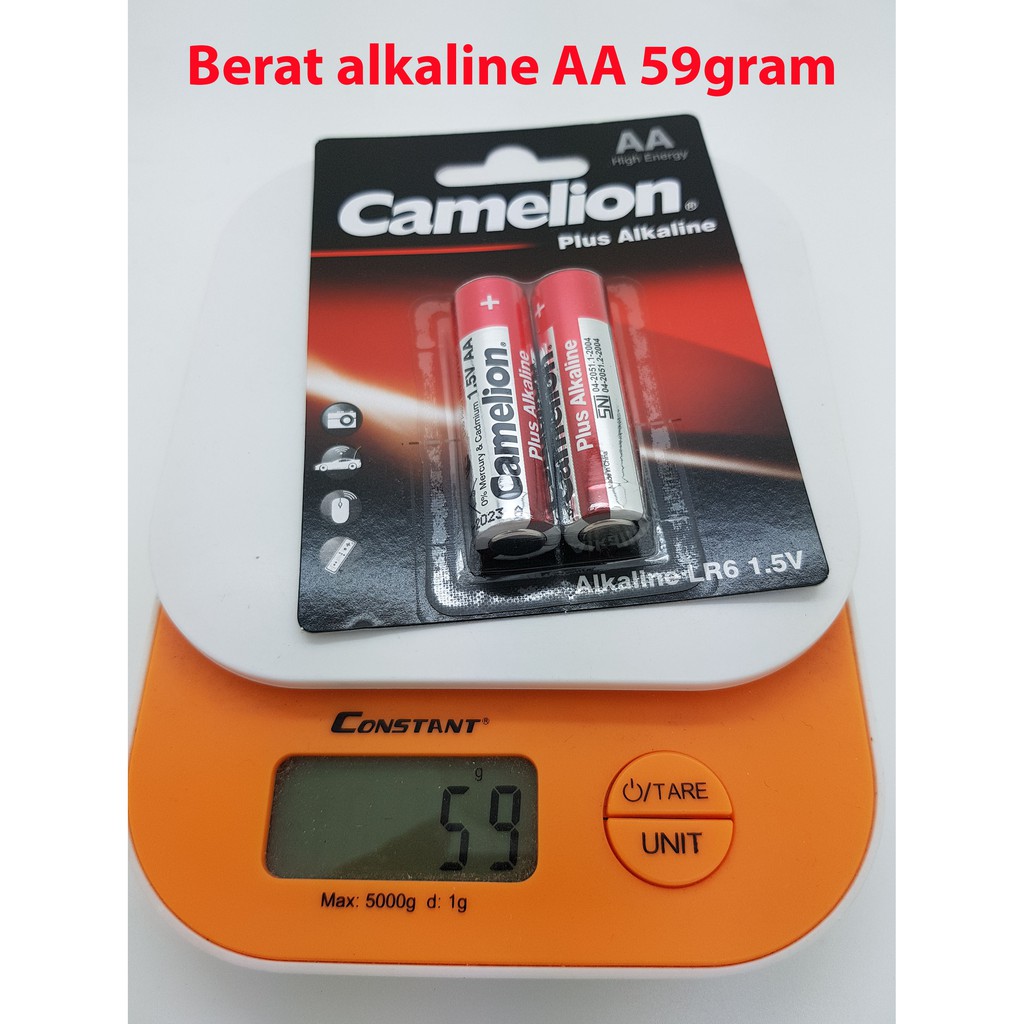 Baterai Alkaline Camelion A2 AA isi 2 pcs 1.5V Battery Batre Batere