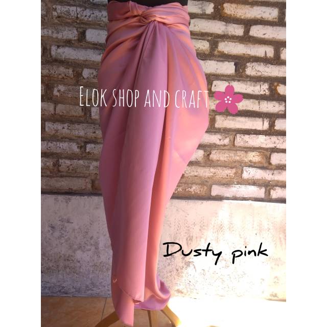 Rok lilit satin dusty pink