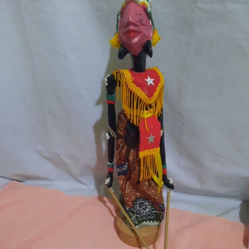 Tatakan / Dudukan Wayang Golek Diameter 8 cm