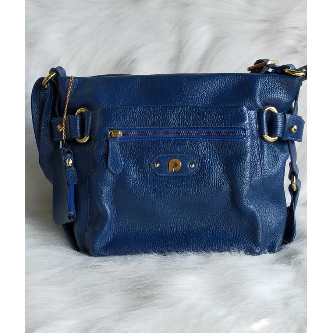 tas papillon leather preloved