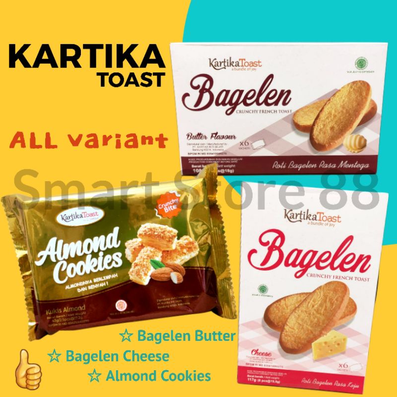 

KARTIKA TOAST BAGELEN SNACK OLEH OLEH KOTA BANDUNG MAKANAN KHAS BANDUNG