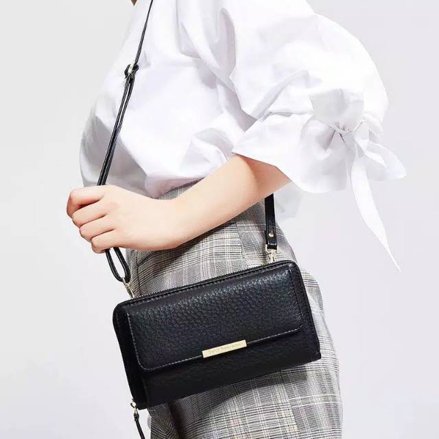 DOMPET HAMLE - Dompet Lipat Wanita (Free Tali Panjang