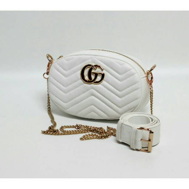 Gucci lambeskin gesper nagita Rp.125.000