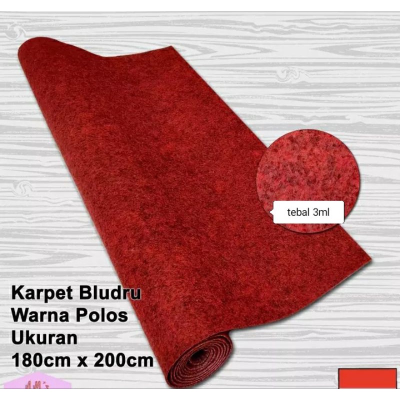 karpet warna. karpet lantai. karpet mushola. karpet polos 180cm x 200cm