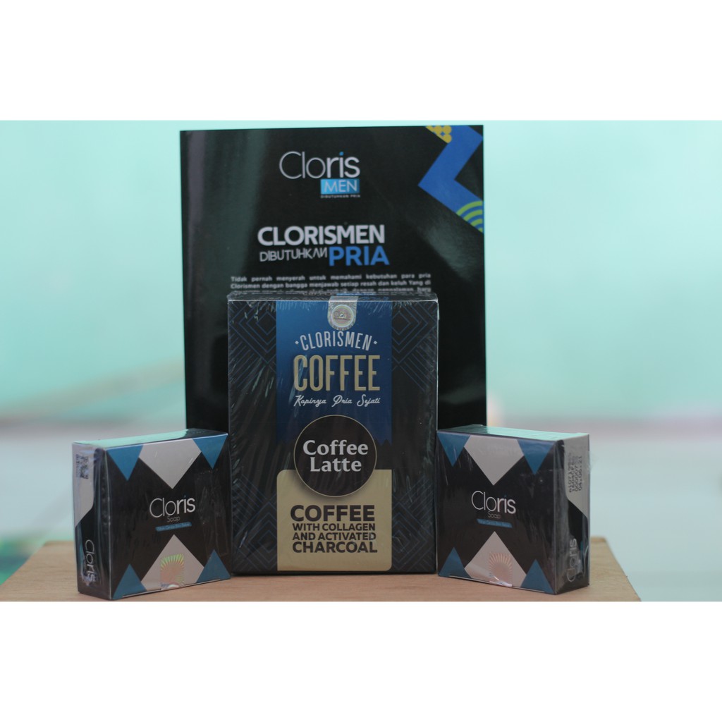 

Paket Hemat, 2 Sabun Clorismen 80gr dan 1 Box coffe clorismen