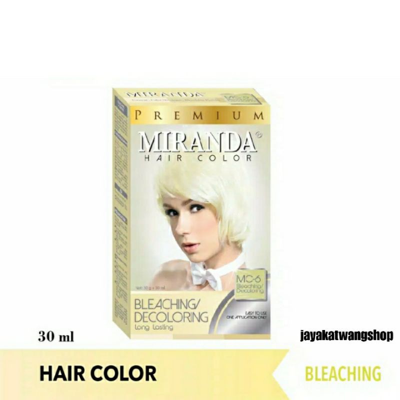 MIRANDA Semir Permanent Hair Color 30ML / Semir Rambut / Cat Rambut