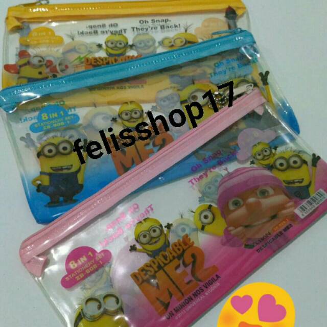 

Tempat Pencil Minion