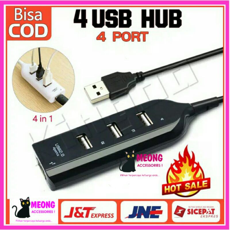 TERMURAH..!!! USB HUB 4 PORT - SAKLAR LH013