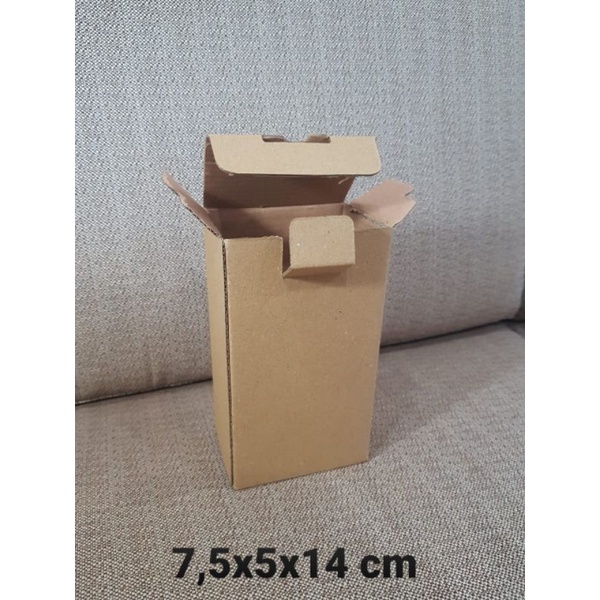 

Kardus Box uk. 7,5x5x14 cm Kotak Karton Die cut
