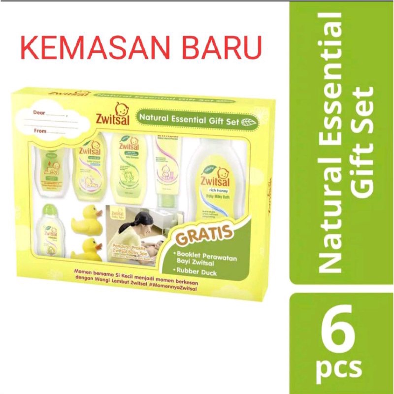 ZWITSAL Gift Set Box - Paket Sabun Mandi - Kado Bayi - New Born .