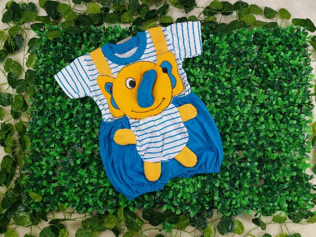 Celana Kodok Kaus uk Bayi 3-12bulan / Baju setelan Jumper Lengan Baby / Jumper Bayi / Overall Anak