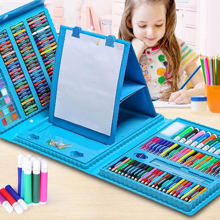 

Banyak Dipakai.. Homeeasy Crayon Mewarnai Pensil Krayon 208 Warna Alat Menggambar atau Mewarnai