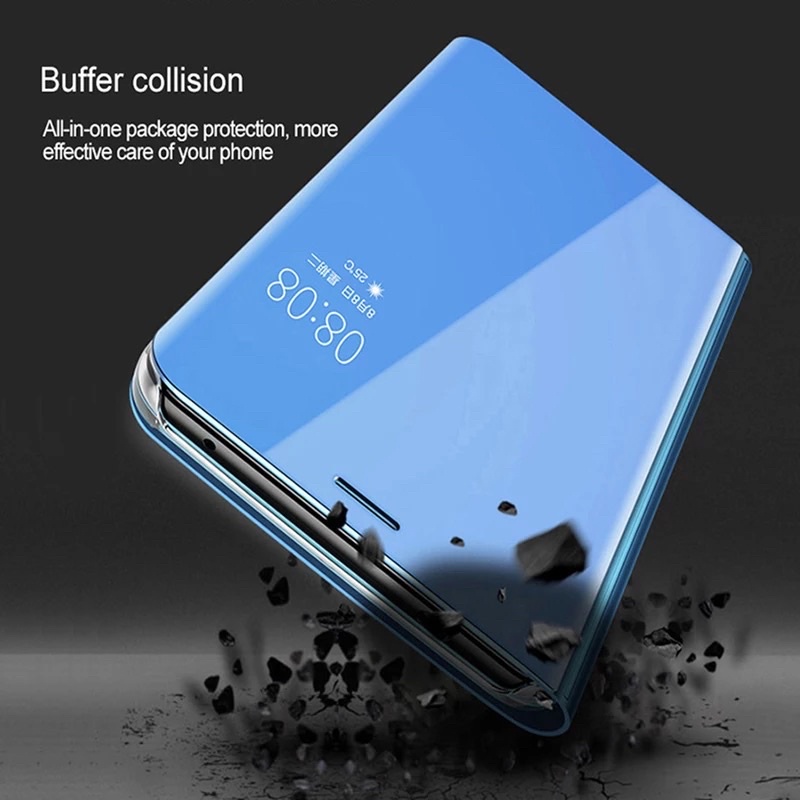 XIAOMI REDMI S2 4A 4X 5A 5 5+ PLUS 6 6A 6 PRO Flip Cover Clear View Case Mirror Standing Auto Lock