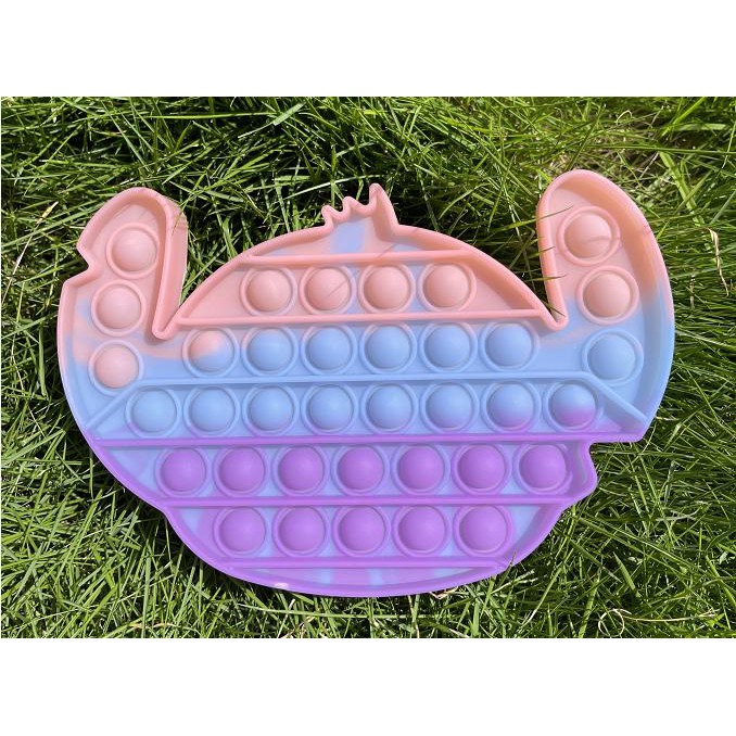 pop it fidget toys UV PELANGI UNICORN - AMONG US - Stitch - Owl UV Import-2