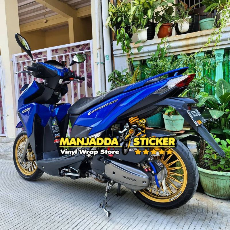 Skotlet Motor Warna Biru Candy Super Premiun Glossy