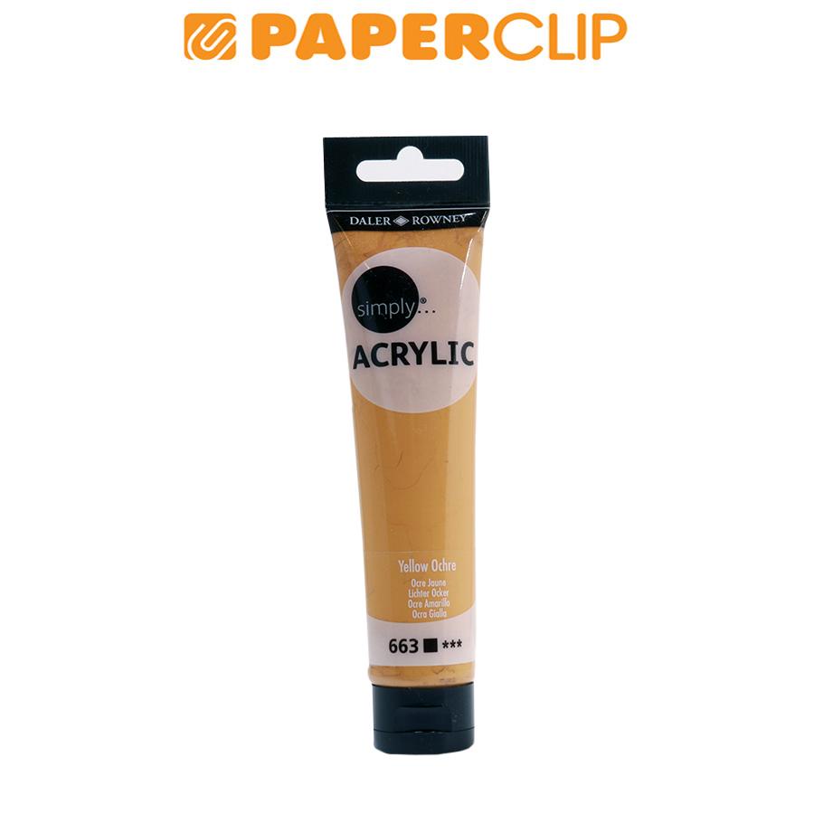 

ACRYLIC COLOR SIMPLY 75ML SL YELLOW OCHRE