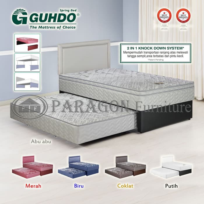 Guhdo Spring bed 2in1 Standard PTKD 160x200 HB Prospine - Full set