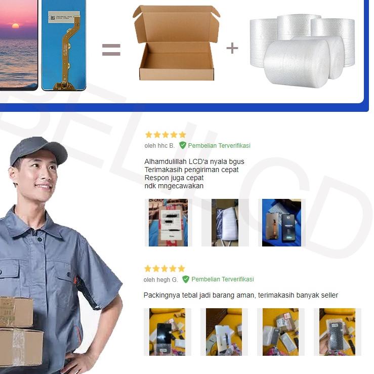 Ready Bermutu [ORIGINAL] LCD OPPO A1K Touchscreen Realme C2 Fullset Touch Screen Suku Cadang Penggan