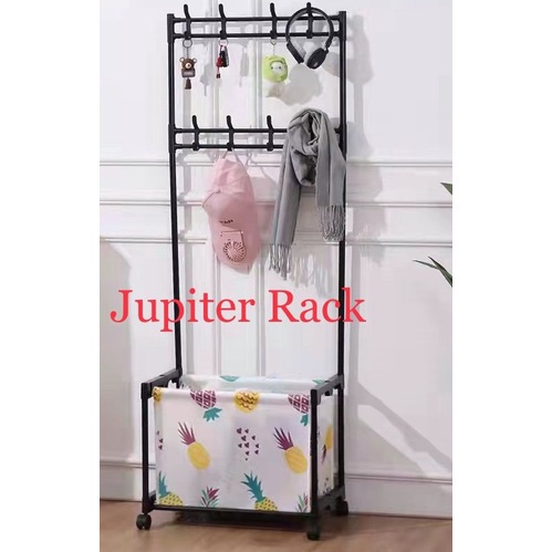 SHENAR - JUPITER RACK STAND HANGER SINGLE 3 LAYER RAK GANTUNGAN SERBAGUNA RODA  RAK GANTUNG ADA RODA GANTUNGAN BAJU - BISA COD