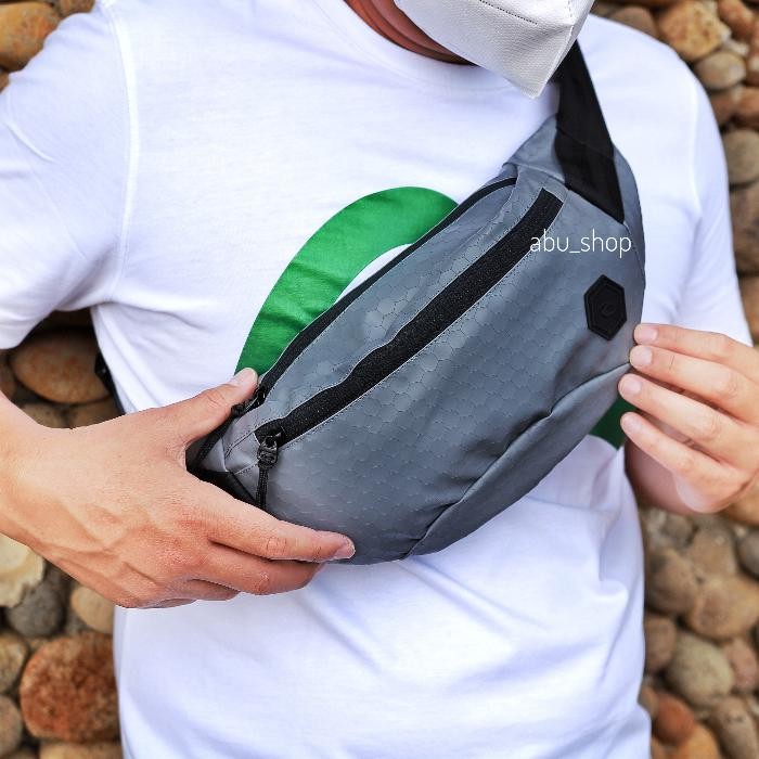 Waistbag Ripcurl Pria Waterproof / Tas Sepeda Anti Air / Tas Pinggang Pria Import promo