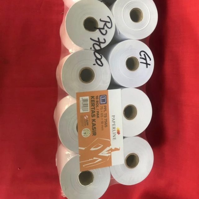 

Kertas kasir 65 mm x 75 mm Paperline / buah