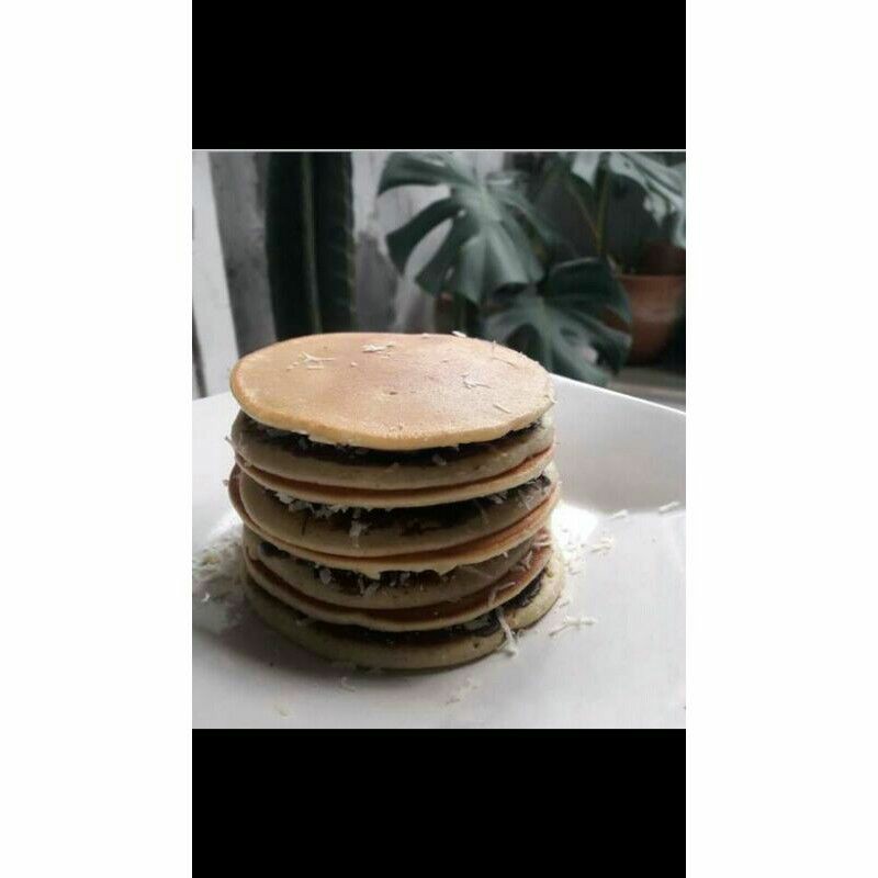 

pancake coklat,vanila,madu,keju