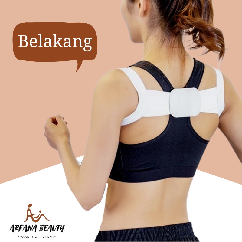 Alat Penyangga Punggung Bungkuk Sabuk Terapi Posture Punggung Teraphy Posture Back Corrector New