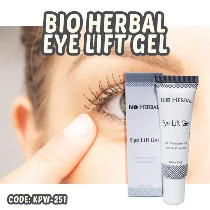 bio herbal eye lift gel krim mata serum mata bpom