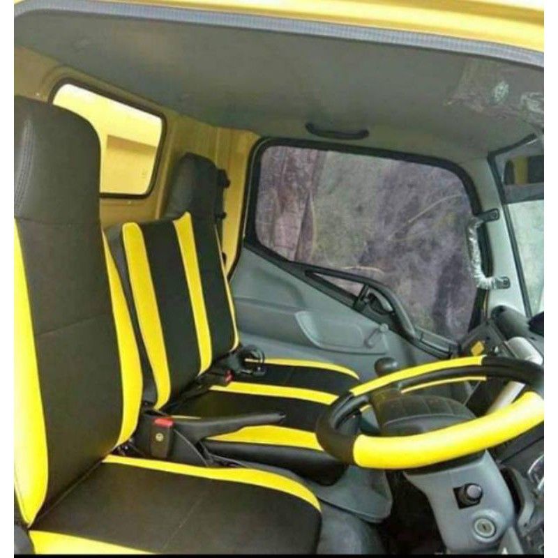 sarung jok cover jok bungkus jok canter dyna dutro ragasa isuzu engkel hino dutro ragasa dll