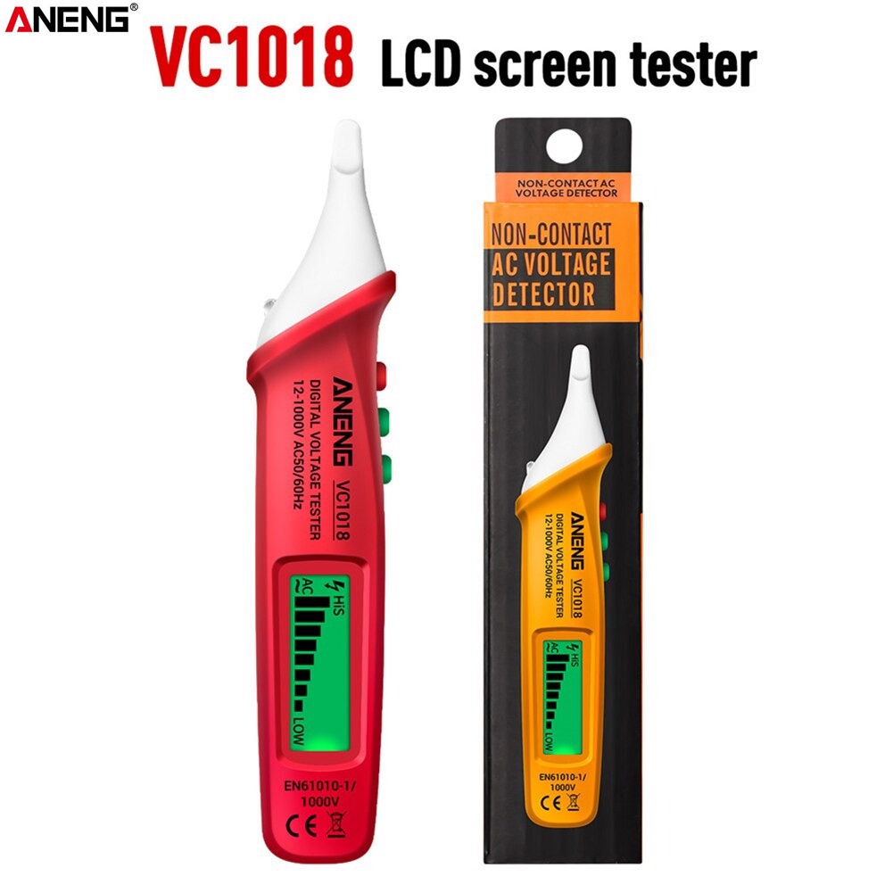 ANENG Tester Pen Non Contact AC Voltage Alert Detector 12 V - 1000 V - VC1018