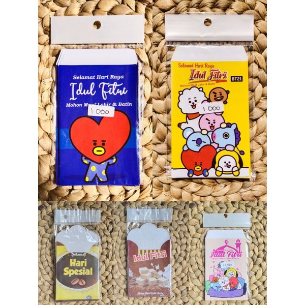 

amplop lebaran 1pack is 4pcs