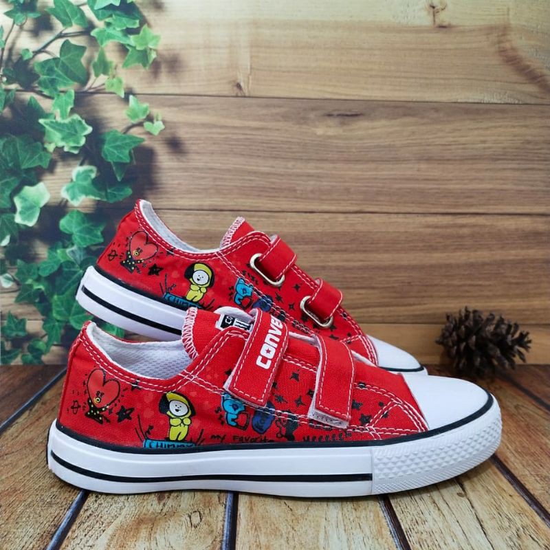 READY 5WARNA)) SEPATU ANAK CONVERSE SEPATU ANAK PEREMPUAN / SEPATU ANAK LAKI LAKI SEPATU SEKOLAH ANAK CONVERSE BTS BT21