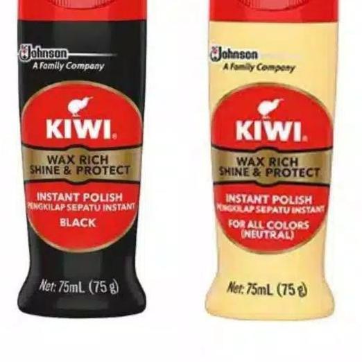 ♪ KIWI SEMIR SEPATU CAIR OLES 75 ML HITAM COKLAT NETRAL ☈