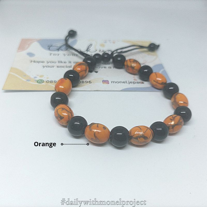 Gelang Osrot Manik Oval