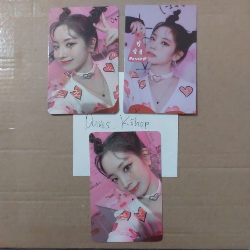 Dahyun Twice Break it Formula of Love Photocard benefit music plant