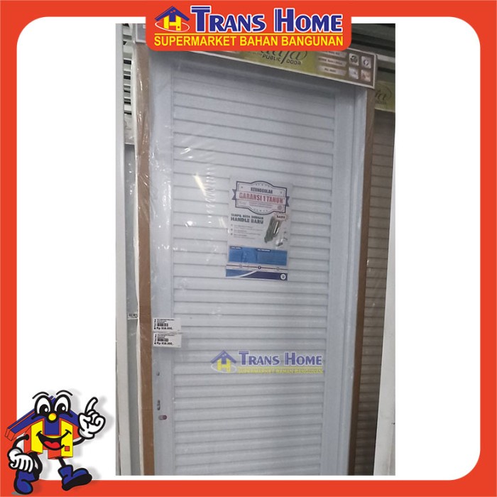 Pintu Kamar Mandi Wadja Publik Door Putih Kanan/Kiri (Wadja) PWKMPDW-K