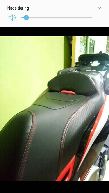 CUSTOM COVER JOK  MOTOR NMAX ADV PCX LEXI VARIO AEROX BAHAN MBTECH