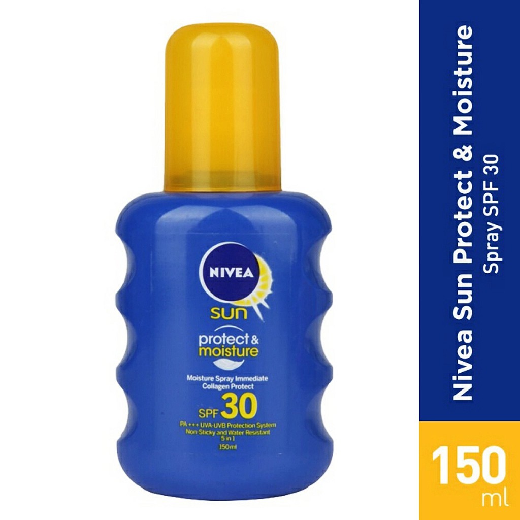 NIVEA Sun PROTECT &amp; MOISTURE Spray 150ml [ SPF30++]