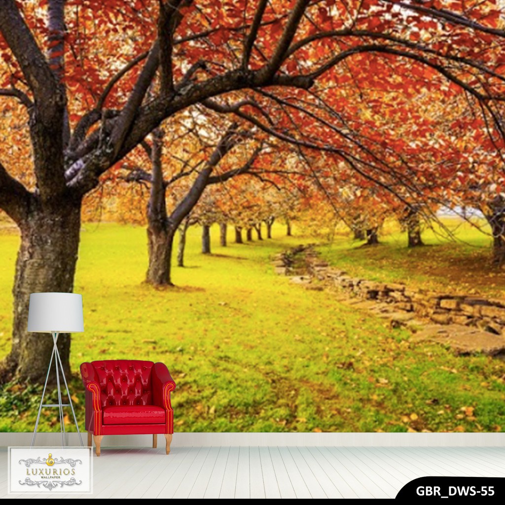 WALLPAPER 3D WALLPAPER CUSTOM WALLPAPER DINDING HUTAN 6