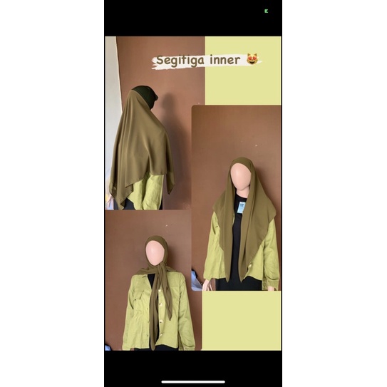 Jilbab segitiga inner